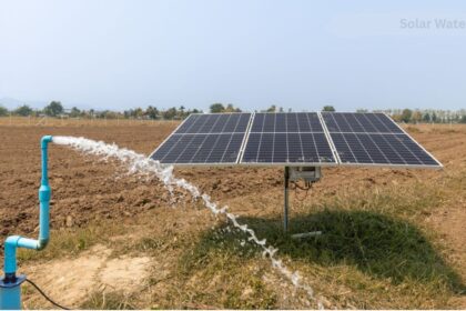 Solar Water Pump system using solar panels to provide clean, efficient, and sustainable water supply for agricultural irrigation and residential use.