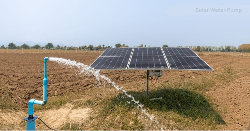 Solar Water Pump system using solar panels to provide clean, efficient, and sustainable water supply for agricultural irrigation and residential use.