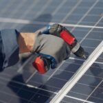 Plug In Solar Panels UK installed on a home balcony, generating clean renewable energy for everyday household electricity use.