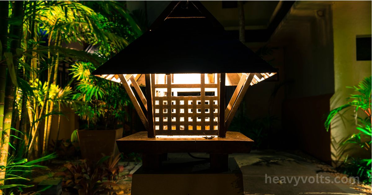 Best Solar Garden Lights creating a warm and inviting outdoor garden atmosphere