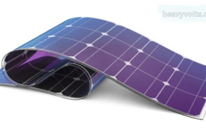 Flexible solar panels installed on a campervan roof, providing lightweight and efficient solar power for off-grid travel across the UK.