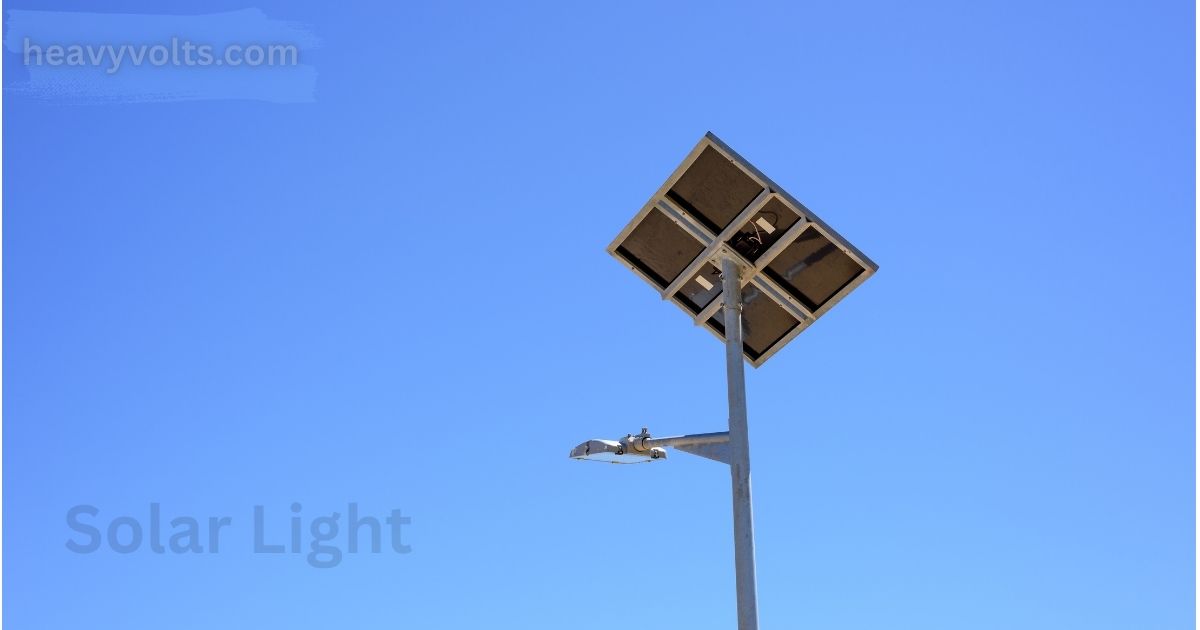 Solar light powered by sunlight for eco-friendly outdoor lighting