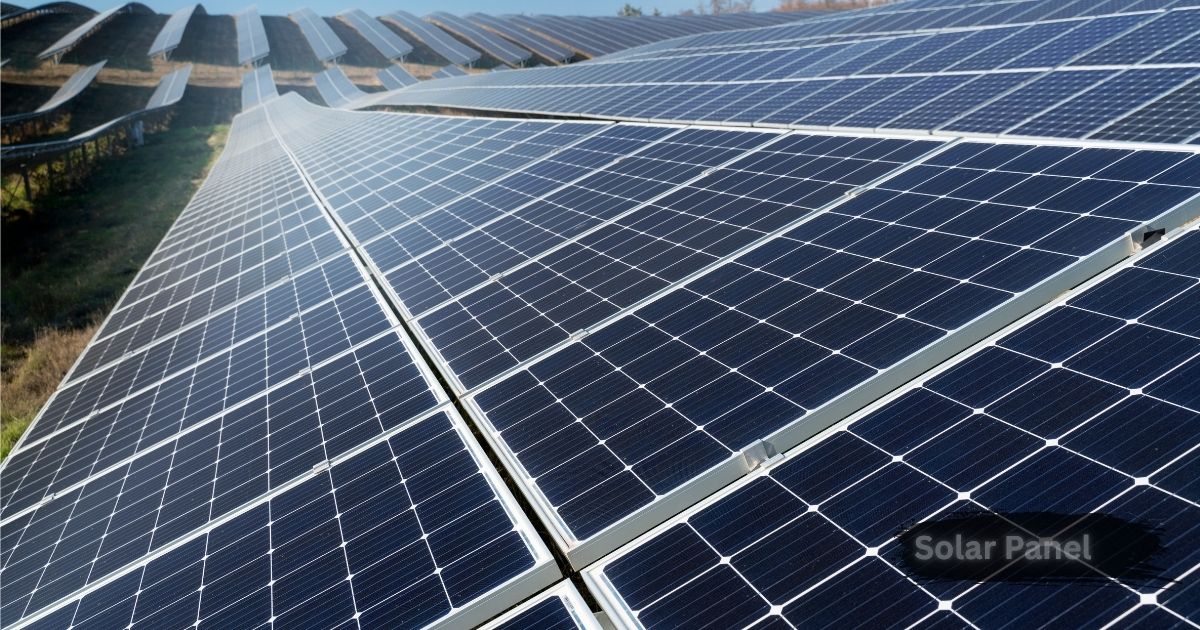 Solar panel technology powering a modern home with renewable solar energy.