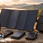 Portable Solar Devices for convenient on-the-go renewable energy and power.