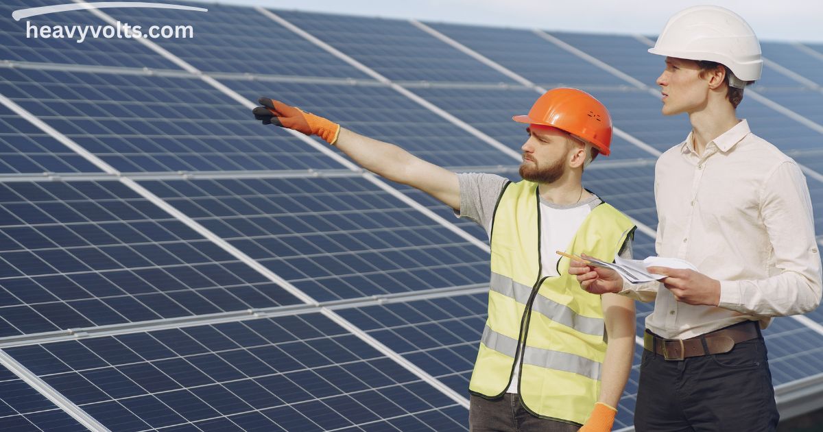 Installing solar panels on a home roof for energy savings.
