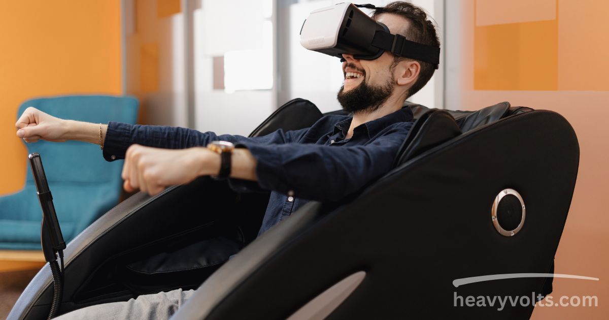 Cyber Relax AI Massage Chair for relaxing comfort at home.