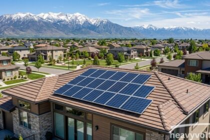 In roof solar panels integrated into a home roof for clean, efficient energy generation.
