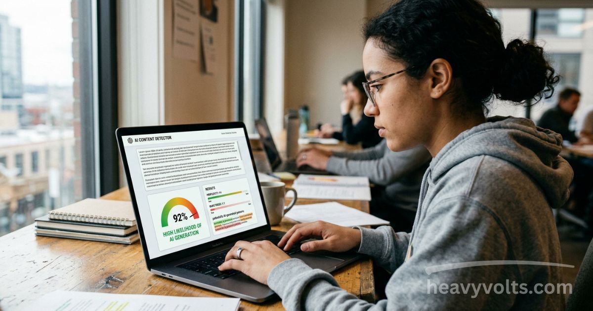 ChatGPT Detector tool for identifying AI-generated text and distinguishing machine-written content from human writing.