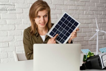 Easy Photovoltaic solar panels generating clean, renewable energy for homes and businesses.