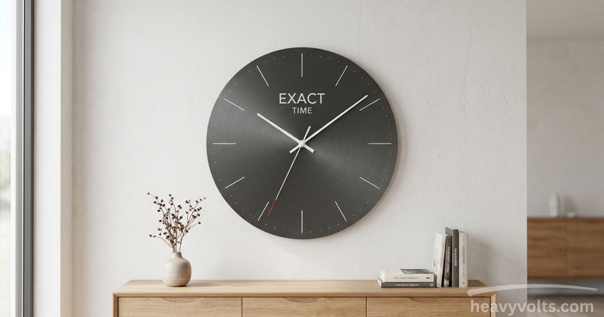 Exact Time – Accurate Current Time and Clock Display for Any Location